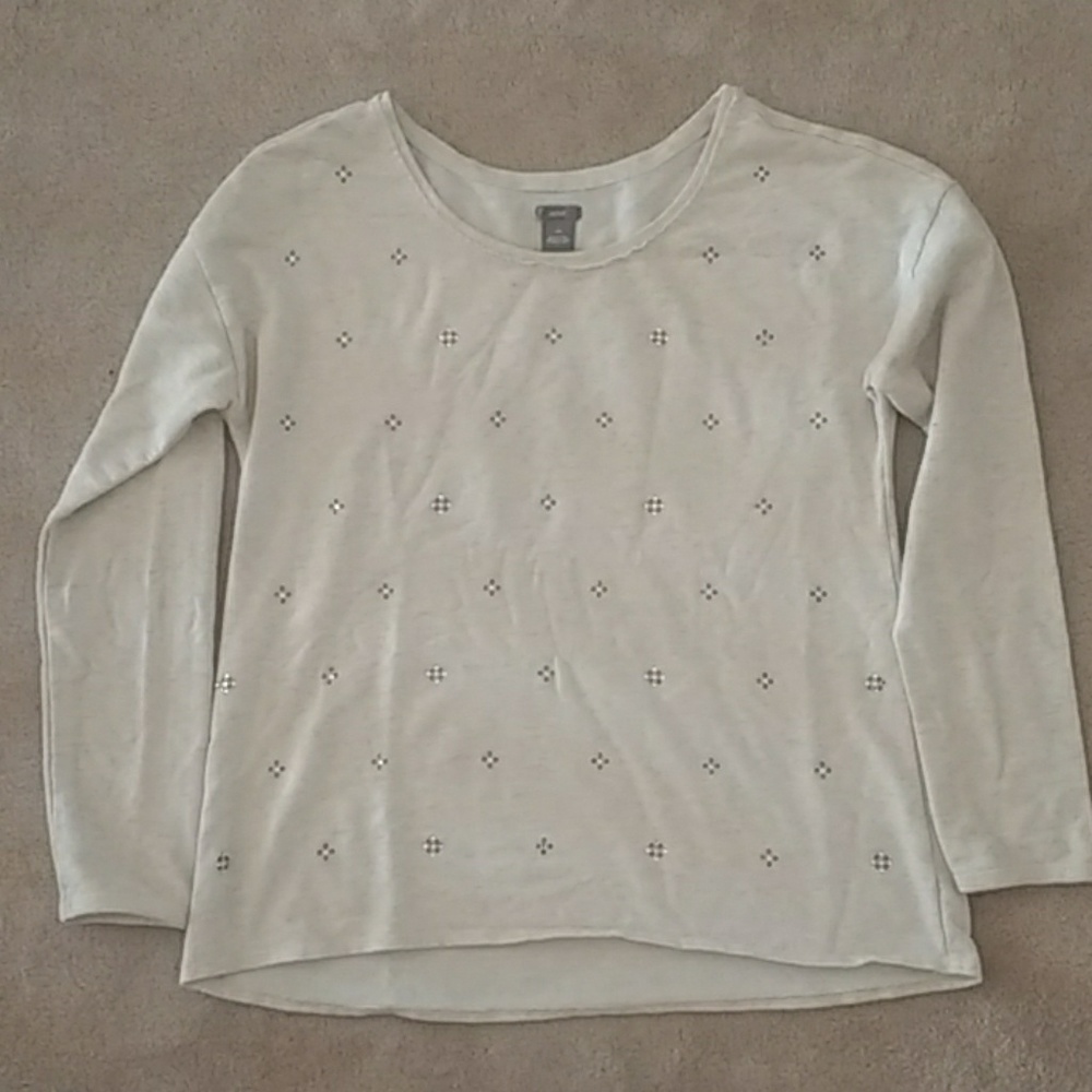 EUC Aerie Heather Jeweled Sweater / Sweatshirt
